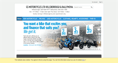 Desktop Screenshot of gsmotorcyclesltd.com